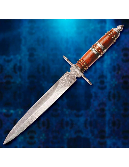 Camelot Dagger in Damascus Steel