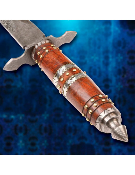Camelot Dagger in Damascus Steel