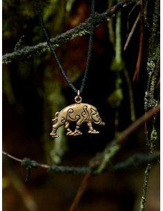 Celtic Boar Martial Strength Pendant 2