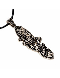 Medieval-Celtic pendant Eriu bird