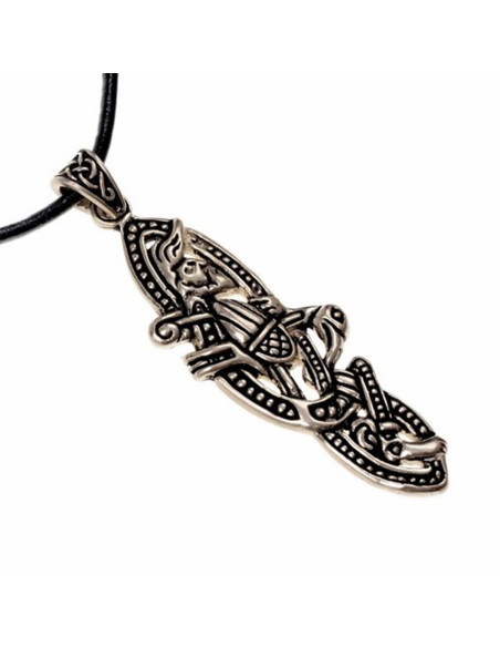 Medieval-Celtic pendant Eriu bird