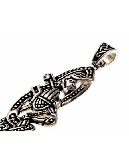 Medieval-Celtic pendant Eriu bird