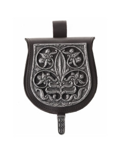 Medieval leather bag model Tarsoly Magyar 2