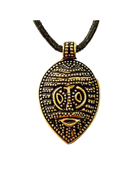 Gotland viking mask pendant