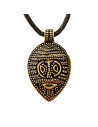 Gotland viking mask pendant
