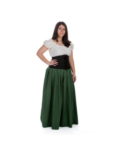 High medieval corset in black 2