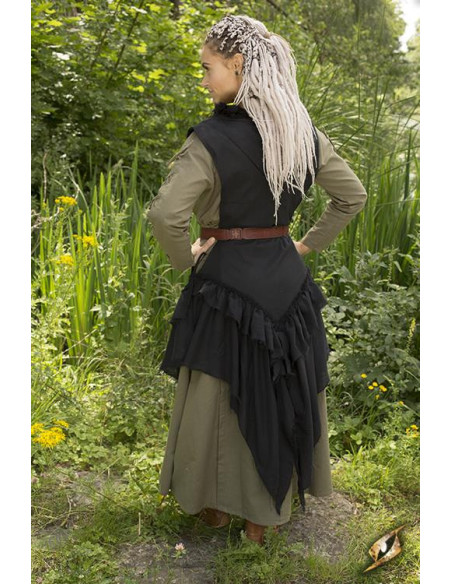 Raven medieval surcoat in nebro