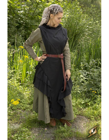 Raven medieval surcoat in nebro