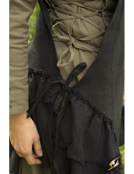 Raven medieval surcoat in nebro