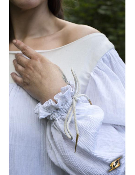 Lucrecia medieval dress in off-white