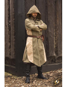 Bicolor Altair Vest in Desert Beige