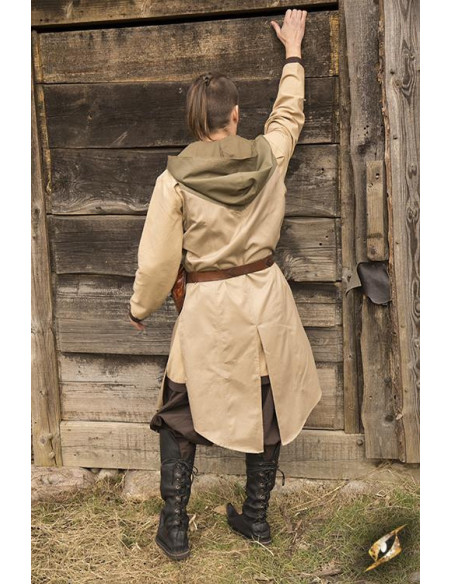 Bicolor Altair Vest in Desert Beige Bicolor Altair Vest in Desert Beige