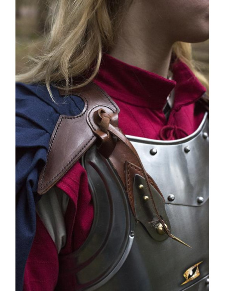 Regulus cotton cape in Blue, one size