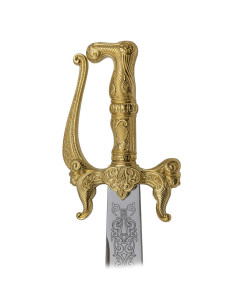 Gold Cutlass Sword, decorative