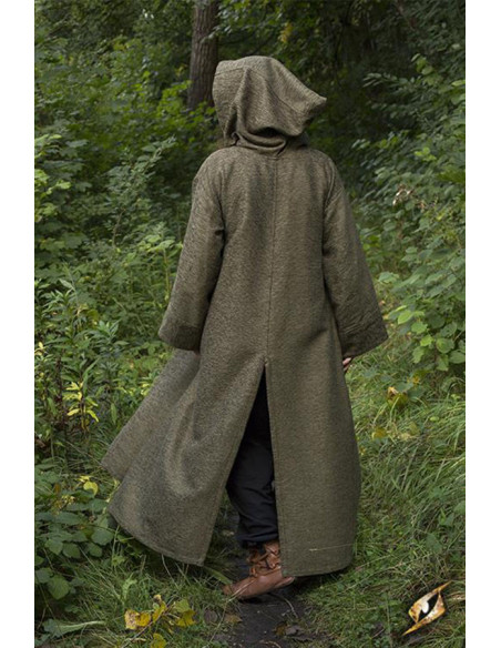 Medieval tunic Benedict green Dryad