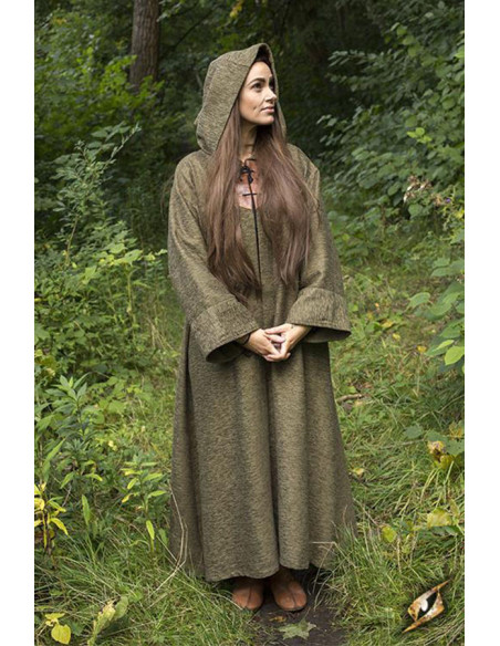 Medieval tunic Benedict green Dryad