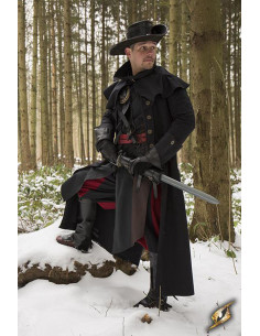 Hellsing medieval hunter coat, black color