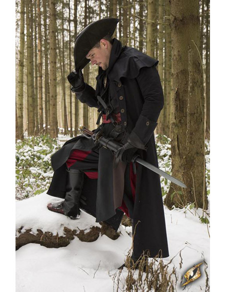 Hellsing medieval hunter coat, black...