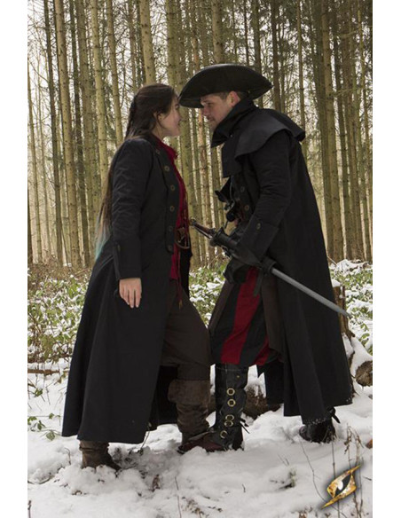 Hellsing medieval hunter coat, black...