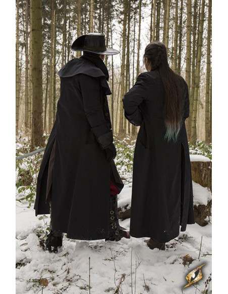 Hellsing medieval hunter coat, black...