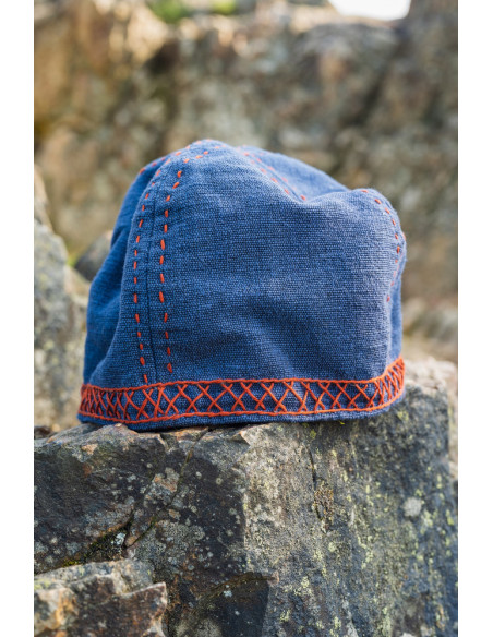 Blue Viking cap Anders model, with...