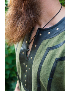 Rollo short-sleeved viking tunic, green 2