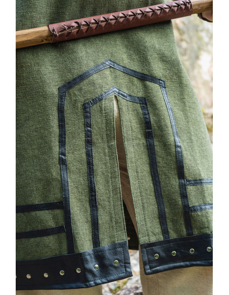 Rollo short-sleeved viking tunic, green