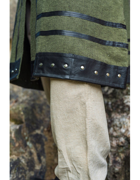 Rollo short-sleeved viking tunic, green