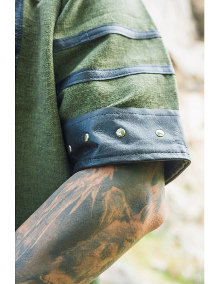 Rollo short-sleeved viking tunic, green