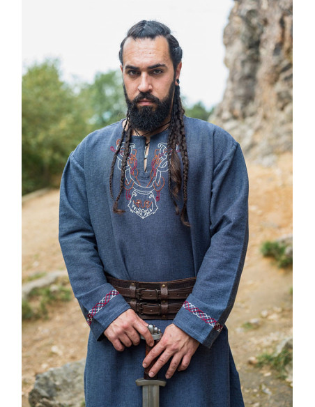 Freki Viking tunic with hand...