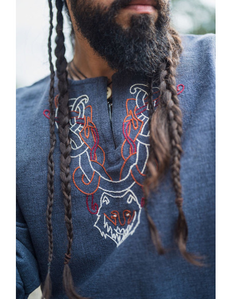 Freki Viking tunic with hand...