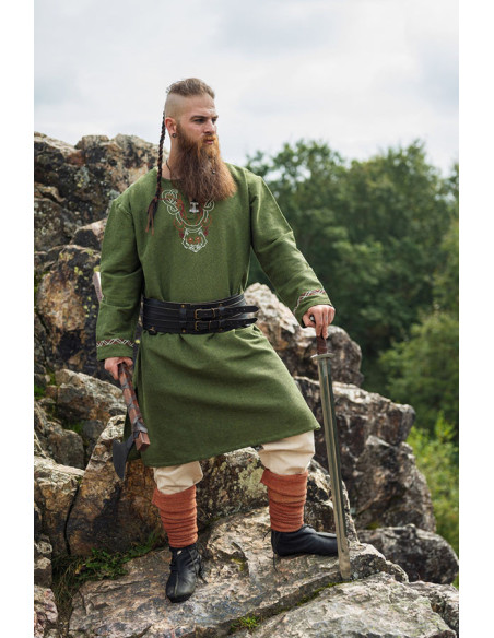 Freki Viking tunic with hand...