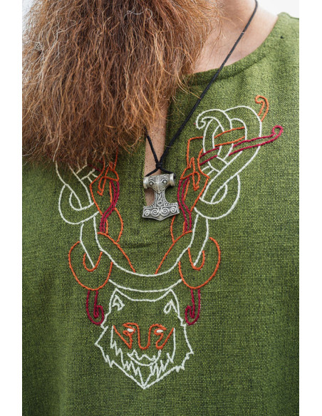 Freki Viking tunic with hand...