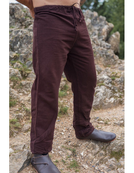 Viking linen pants Asmund model, dark... Viking linen pants Asmund model, dark...