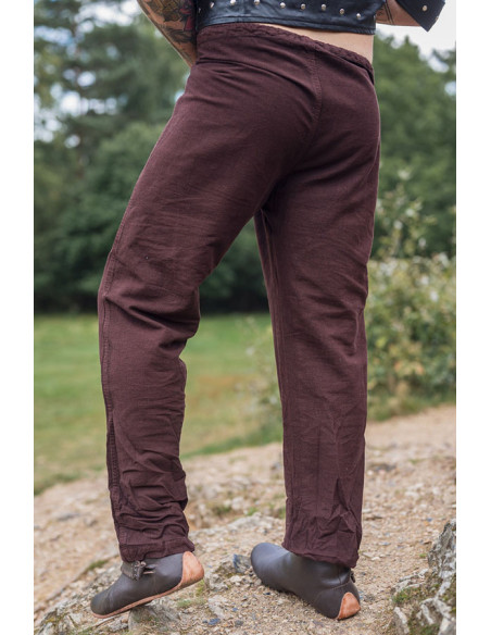 Viking linen pants Asmund model, dark... Viking linen pants Asmund model, dark...
