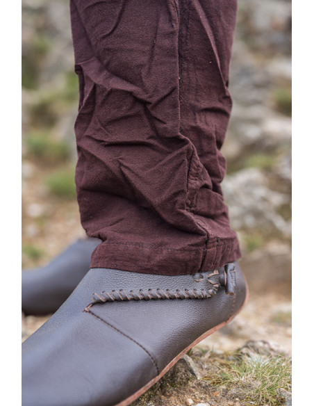 Viking linen pants Asmund model, dark... Viking linen pants Asmund model, dark...