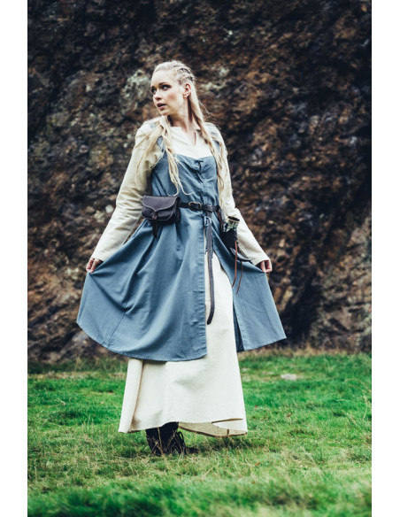 Leather Viking Bag Hulda with Celtic...