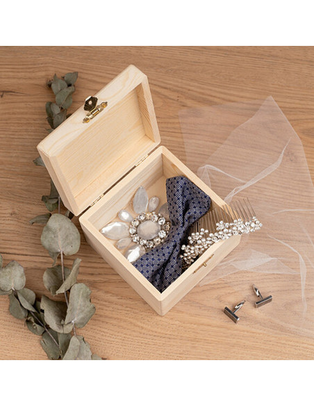 Medieval wooden box Castilla y León...