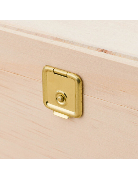 Medieval box Cross Templars in wood