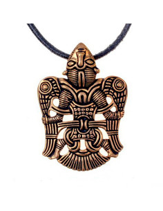 Wieland winged man pendant from Uppåkra