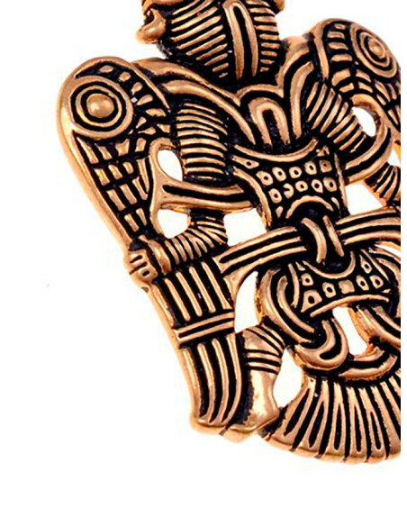 Wieland winged man pendant from Uppåkra