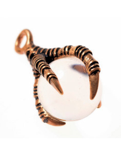 Dragon claw pendant with large crystal ball 2