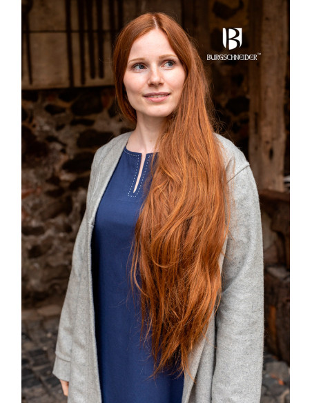 Brial Medieval Aslaug Gray in Wool