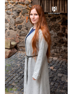 Brial Medieval Aslaug Gray in Wool 2