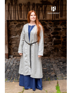 Brial Medieval Aslaug Gray in Wool