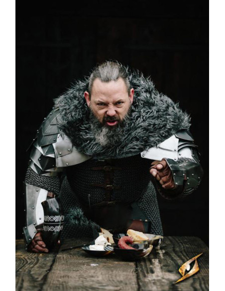 Viking Clan Chief horn, dark finish