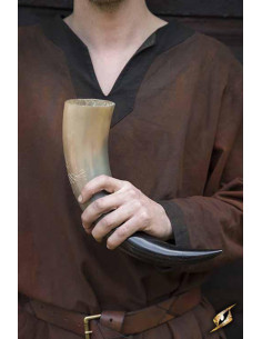 Viking Druid horn, clear finish