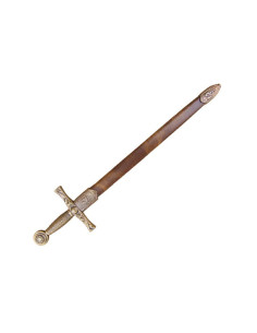 Excalibur sword letter opener with sheath