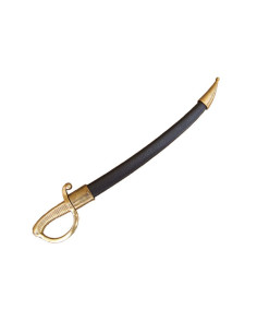 Saber briquet letter opener with sheath