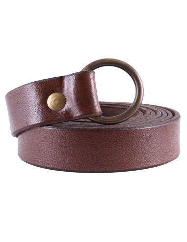 Simple medieval belt of 160 cm, various colors
 Color-Brown